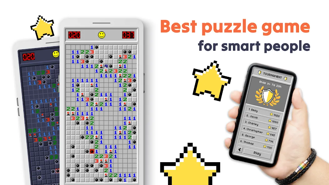 Minesweeper  [МОД Бесконечные монеты] Screenshot 1