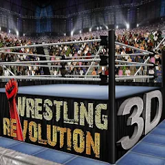 Скачать взломанную Wrestling Revolution 3D (Реслинг Революшн 3Д)  [МОД Бесконечные деньги] - стабильная версия apk на Андроид