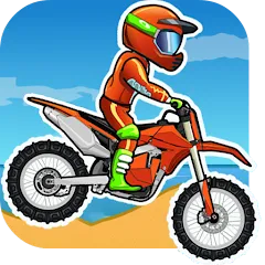 Взломанная Moto X3M Bike Race Game (Мото 3М Игра на мотоциклах)  [МОД Menu] - стабильная версия apk на Андроид