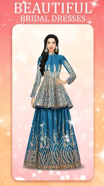 Indian Fashion Dressup Stylist  [МОД Menu] Screenshot 1