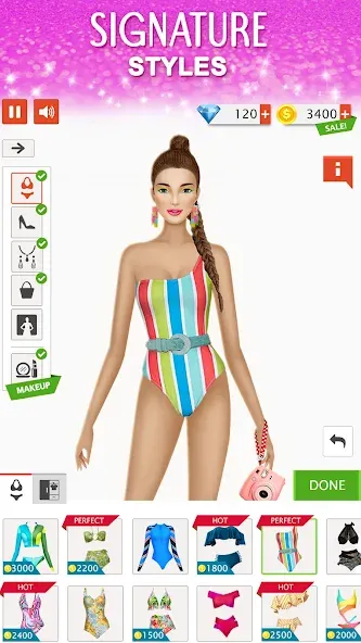 Fashion Stylist: Dress Up Game  [МОД Unlocked] Screenshot 5