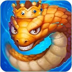 Взломанная Little Big Snake (Литл Биг Снейк)  [МОД Меню] - последняя версия apk на Андроид