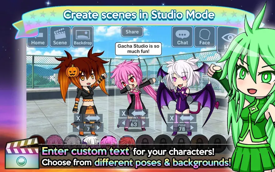 Gacha Studio (Anime Dress Up) (Гача Студио)  [МОД Unlocked] Screenshot 3