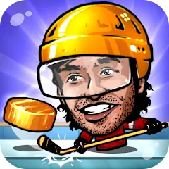 Скачать взломанную Puppet Hockey: Pond Head  [МОД Все открыто] - полная версия apk на Андроид