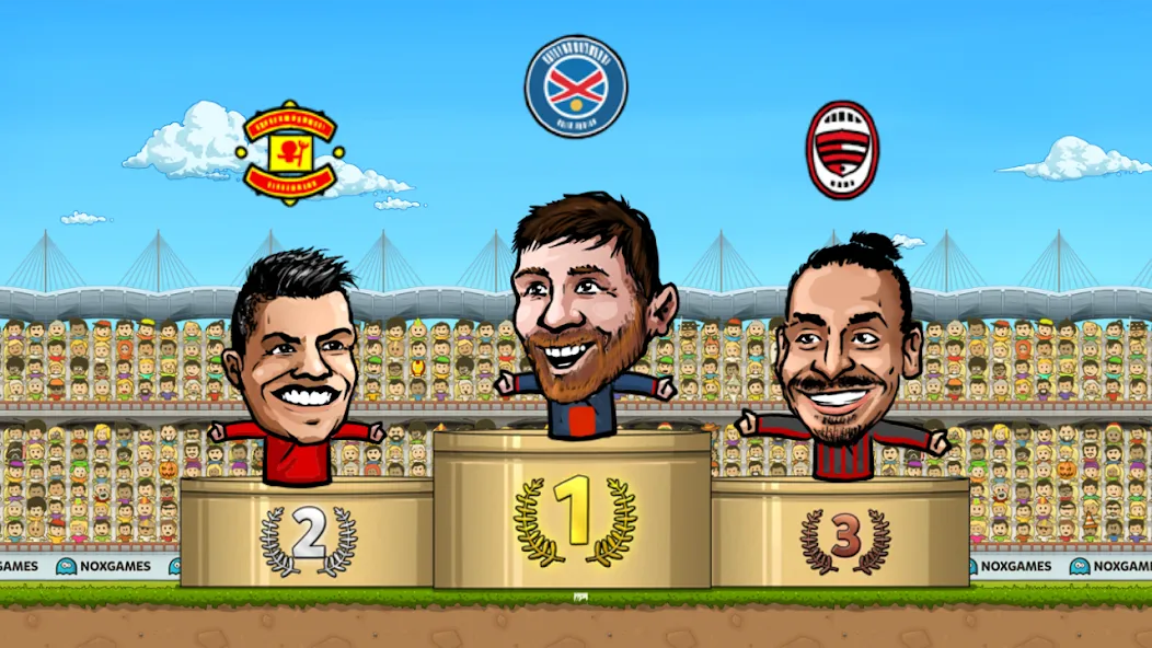 Puppet Soccer: Champs League (Паппет Соккер)  [МОД Бесконечные монеты] Screenshot 4