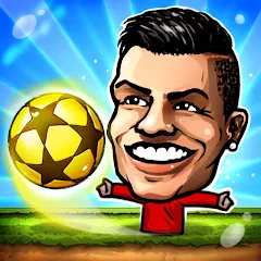 Взломанная Puppet Soccer: Champs League (Паппет Соккер)  [МОД Бесконечные монеты] - стабильная версия apk на Андроид