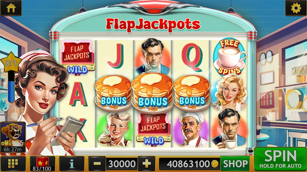 Vegas Slots Galaxy (Вегас Слотс Гэлэкси)  [МОД Mega Pack] Screenshot 3