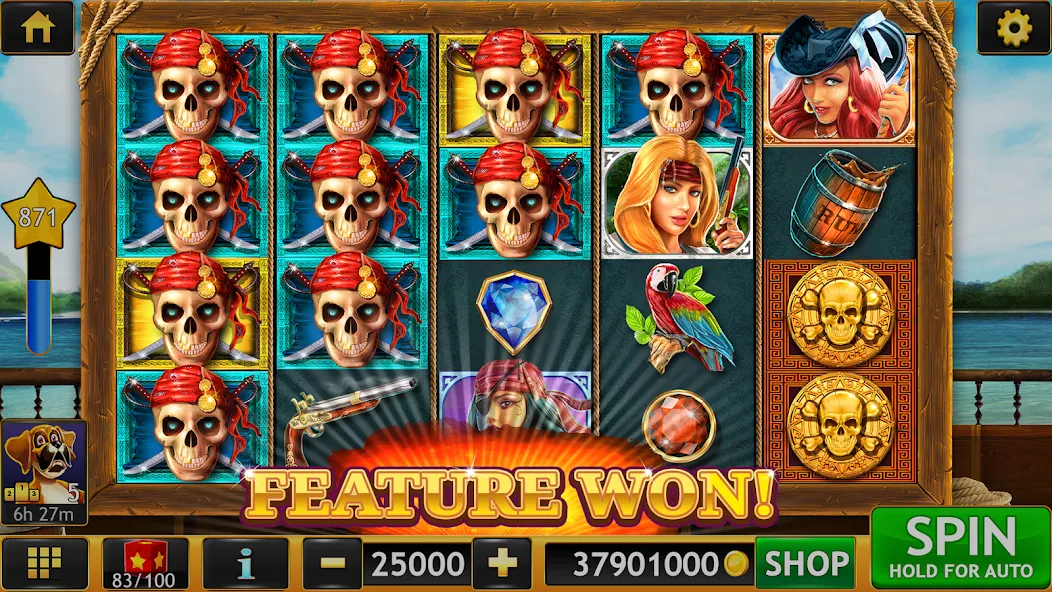 Vegas Slots Galaxy (Вегас Слотс Гэлэкси)  [МОД Mega Pack] Screenshot 5