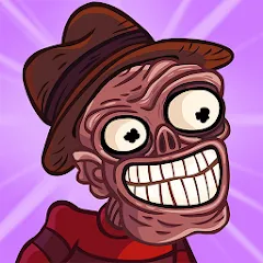 Скачать взлом Troll Face Quest: Horror 2 (Тролль Фейс Квест)  [МОД Меню] - стабильная версия apk на Андроид