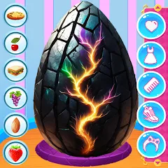 Скачать взломанную Dragon Eggs Surprise (Драгон Эггс Сюрприз)  [МОД Mega Pack] - стабильная версия apk на Андроид