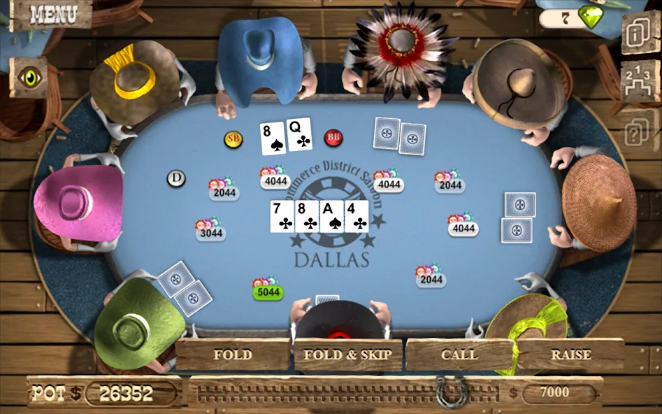 Governor of Poker 2 - Offline  [МОД Unlocked] Screenshot 5