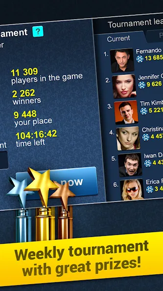 Poker Arena: texas holdem game (Покер Арена)  [МОД Unlimited Money] Screenshot 3