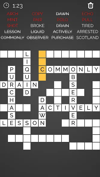 Crossword : Word Fill  [МОД Menu] Screenshot 2