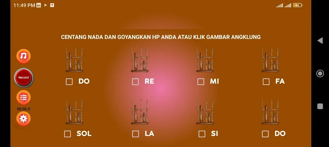 Angklung Instrument (Ангклунг инструмент)  [МОД Unlimited Money] Screenshot 2