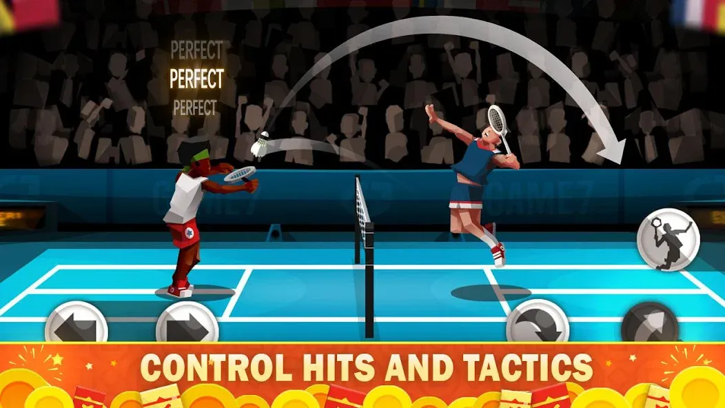 Badminton League  [МОД Все открыто] Screenshot 1