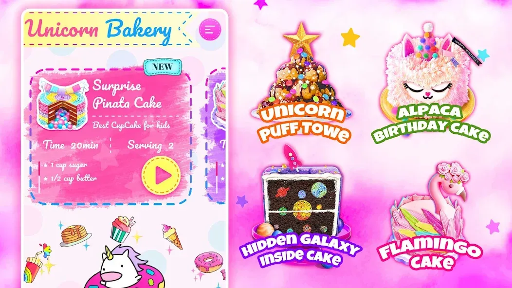 Baking! Cooking Games for Fun  [МОД Все открыто] Screenshot 5