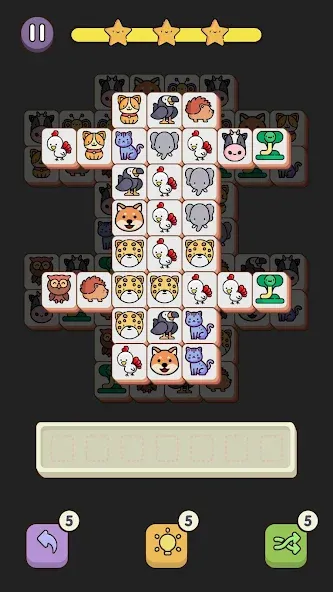 Match 3 Animal - Zen Puzzle (Матч 3 Животное)  [МОД Много монет] Screenshot 3