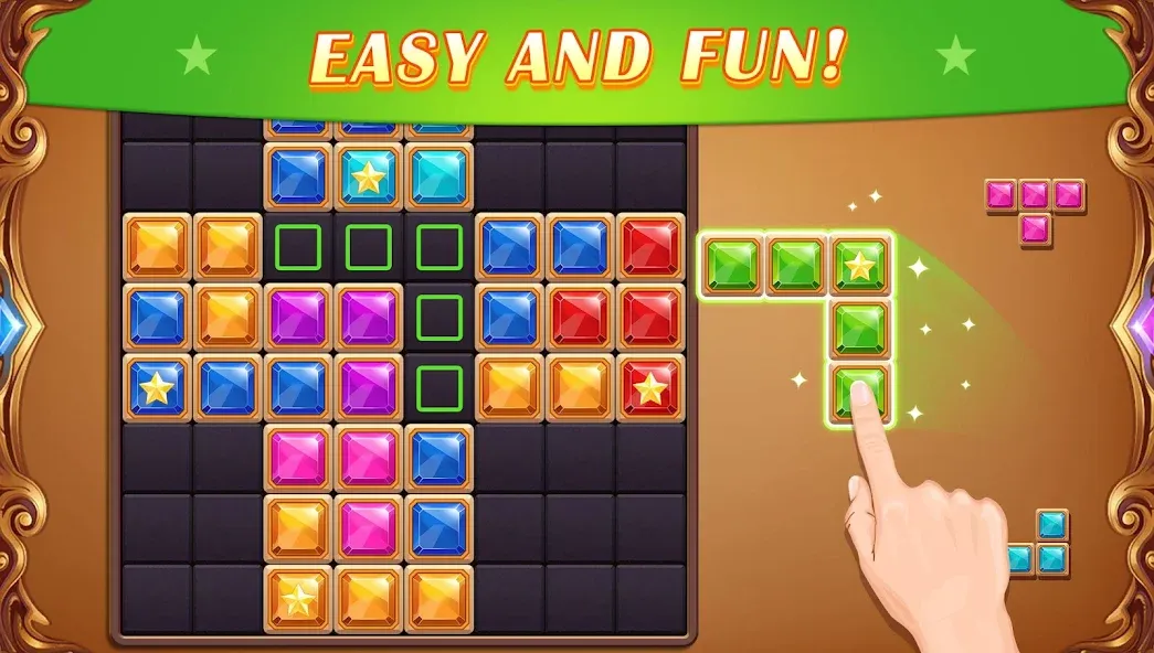 Block Puzzle: Diamond Star  [МОД Menu] Screenshot 3