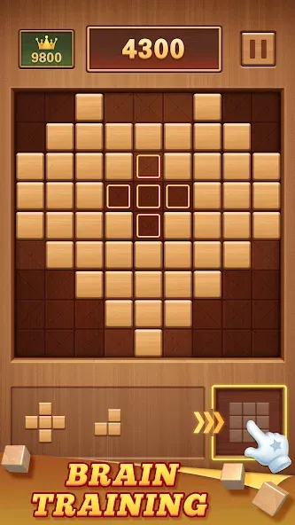 Wood Block 99 - Sudoku Puzzle (Вуд Блок 99)  [МОД Unlocked] Screenshot 2