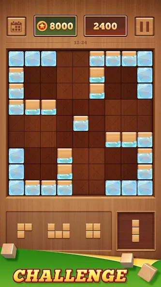 Wood Block 99 - Sudoku Puzzle (Вуд Блок 99)  [МОД Unlocked] Screenshot 4