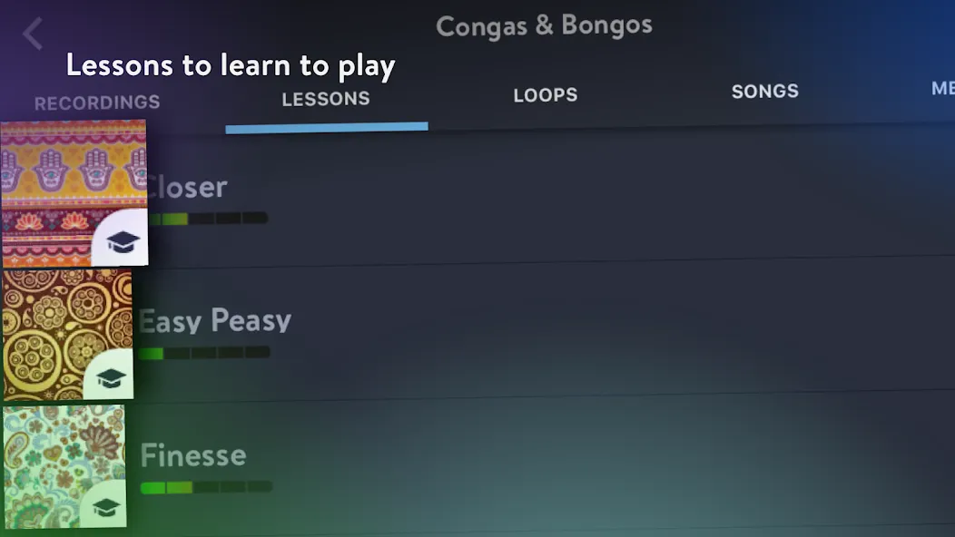 Congas & Bongos: percussion  [МОД Много монет] Screenshot 4