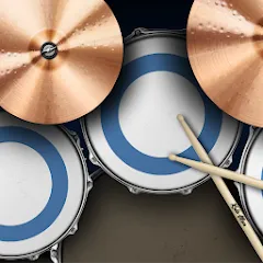 Взломанная Real Drum: electronic drums (Риал драм)  [МОД Menu] - полная версия apk на Андроид