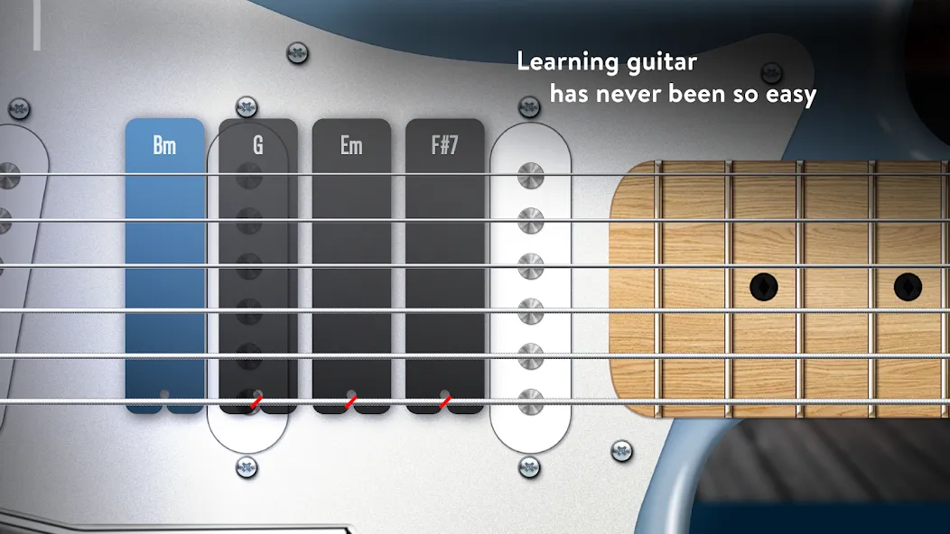 Real Guitar: lessons & chords (Реал Гитар)  [МОД Много денег] Screenshot 5