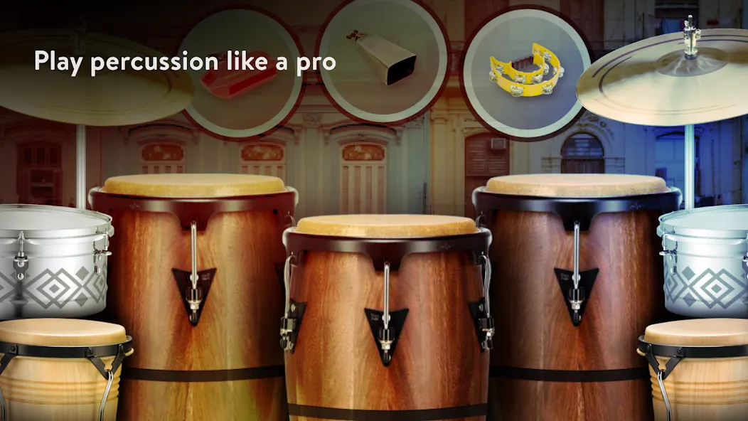 Real Percussion: instruments (Реал Перкуссион)  [МОД Много денег] Screenshot 1