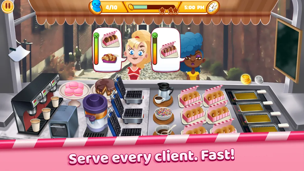 Boston Donut Truck: Food Game (Бостонский Донат Трак)  [МОД Mega Pack] Screenshot 2