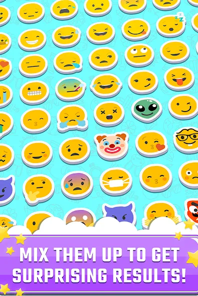 Match The Emoji: Combine All (Мэтч Зэ Имоджи)  [МОД Бесконечные деньги] Screenshot 3