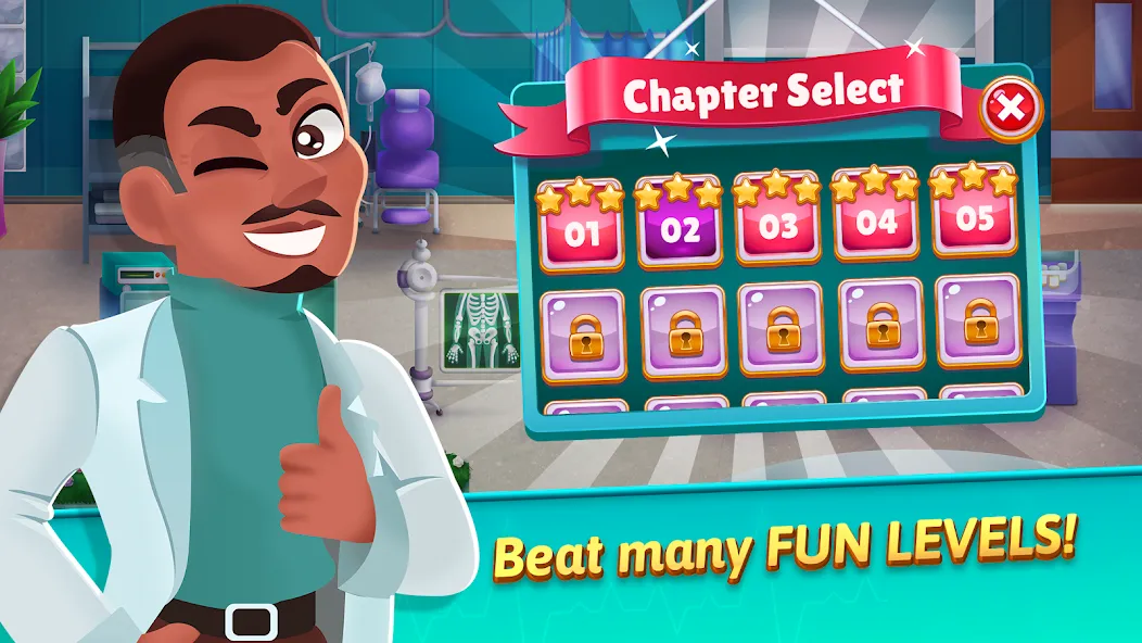 Medicine Dash: Hospital Game (Медицинский Дэш)  [МОД Много денег] Screenshot 4