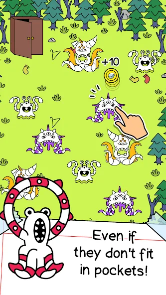 Monster Evolution: Merge Game (Монстер Эволюшн)  [МОД Menu] Screenshot 2