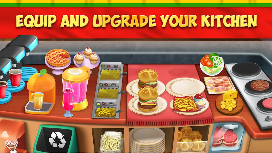 My Burger Shop 2: Food Game (Мой Бургер Шоп 2)  [МОД Unlocked] Screenshot 4