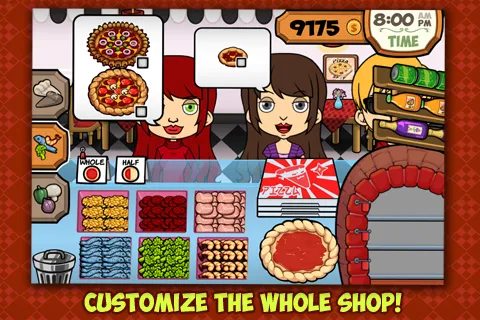 My Pizza Shop: Management Game  [МОД Все открыто] Screenshot 3