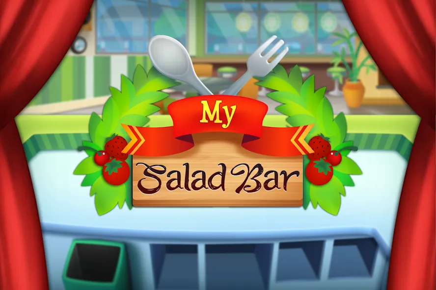 My Salad Bar: Veggie Food Game (Мой салатбар)  [МОД Бесконечные монеты] Screenshot 5