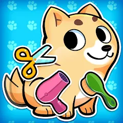 Скачать взломанную My Virtual Pet Shop: Animals (Мой Виртуальный Зоомагазин)  [МОД Все открыто] - последняя версия apk на Андроид