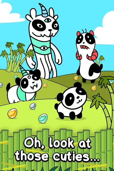 Panda Evolution: Idle Clicker (Панда Эволюция)  [МОД Unlocked] Screenshot 1