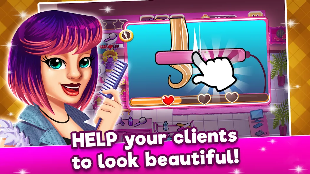 Beauty Salon: Parlour Game (Бьютисэлон)  [МОД Бесконечные деньги] Screenshot 3