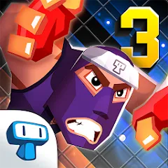 Взломанная UFB 3: MMA Fighting Game (УФБ 3)  [МОД Бесконечные монеты] - полная версия apk на Андроид