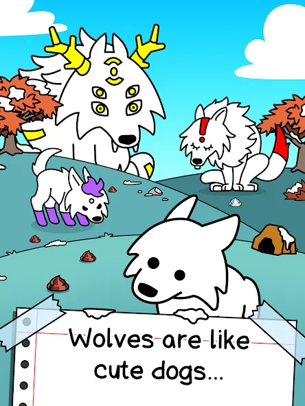 Wolf Evolution: Merge Wild Dog (Вульф Эволюшн)  [МОД Unlocked] Screenshot 5