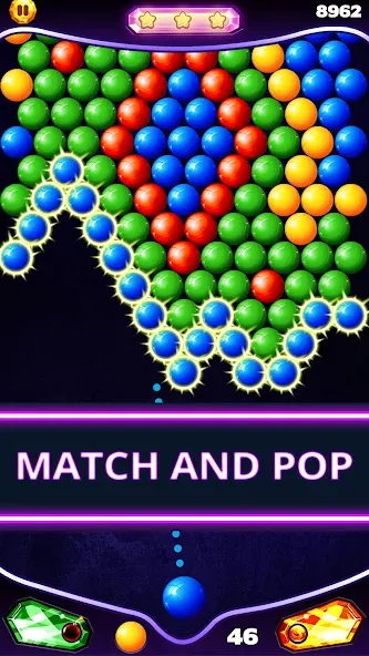 Bubble Shooter Classic (Бабл Шутер Классик)  [МОД Menu] Screenshot 4