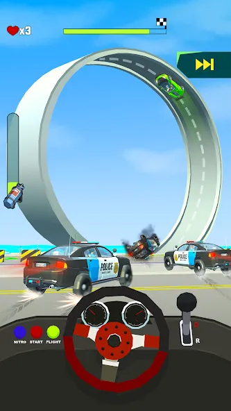 Crazy Rush 3D: Race Master (Крейзи Раш 3Д)  [МОД Бесконечные деньги] Screenshot 4