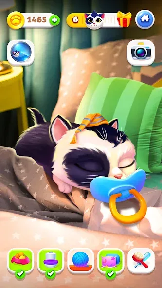 My Cat - Virtual pet simulator (Мой кот)  [МОД Unlocked] Screenshot 3