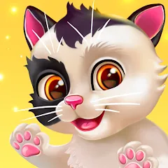 Скачать взломанную My Cat - Virtual pet simulator (Мой кот)  [МОД Unlocked] - полная версия apk на Андроид