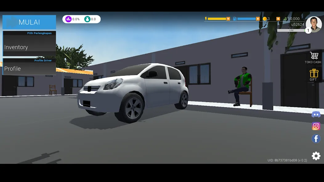 Taxi Online Simulator ID (Такси онлайн симулятор )  [МОД Бесконечные монеты] Screenshot 2