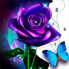 Скачать взломанную Color Master - Color by Number (Колор Мастер Про)  [МОД Все открыто] - стабильная версия apk на Андроид