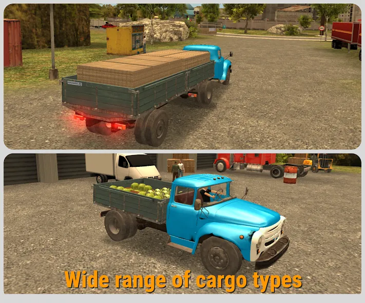 Russian Car Driver ZIL 130  [МОД Бесконечные монеты] Screenshot 3