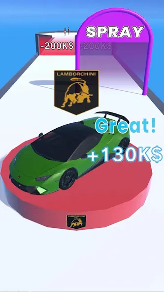 Get the Supercar 3D (Гет зе Суперкар 3Д)  [МОД Все открыто] Screenshot 5