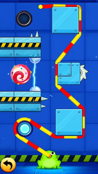 Frog Thife: Candy Thief Puzzle (Фрог Тифе)  [МОД Много денег] Screenshot 2