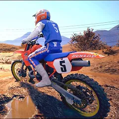 Взлом Enduro Motocross Dirt MX Bikes (Эндуро Мотокросс Грязь МХ Мотоциклы)  [МОД Mega Pack] - стабильная версия apk на Андроид